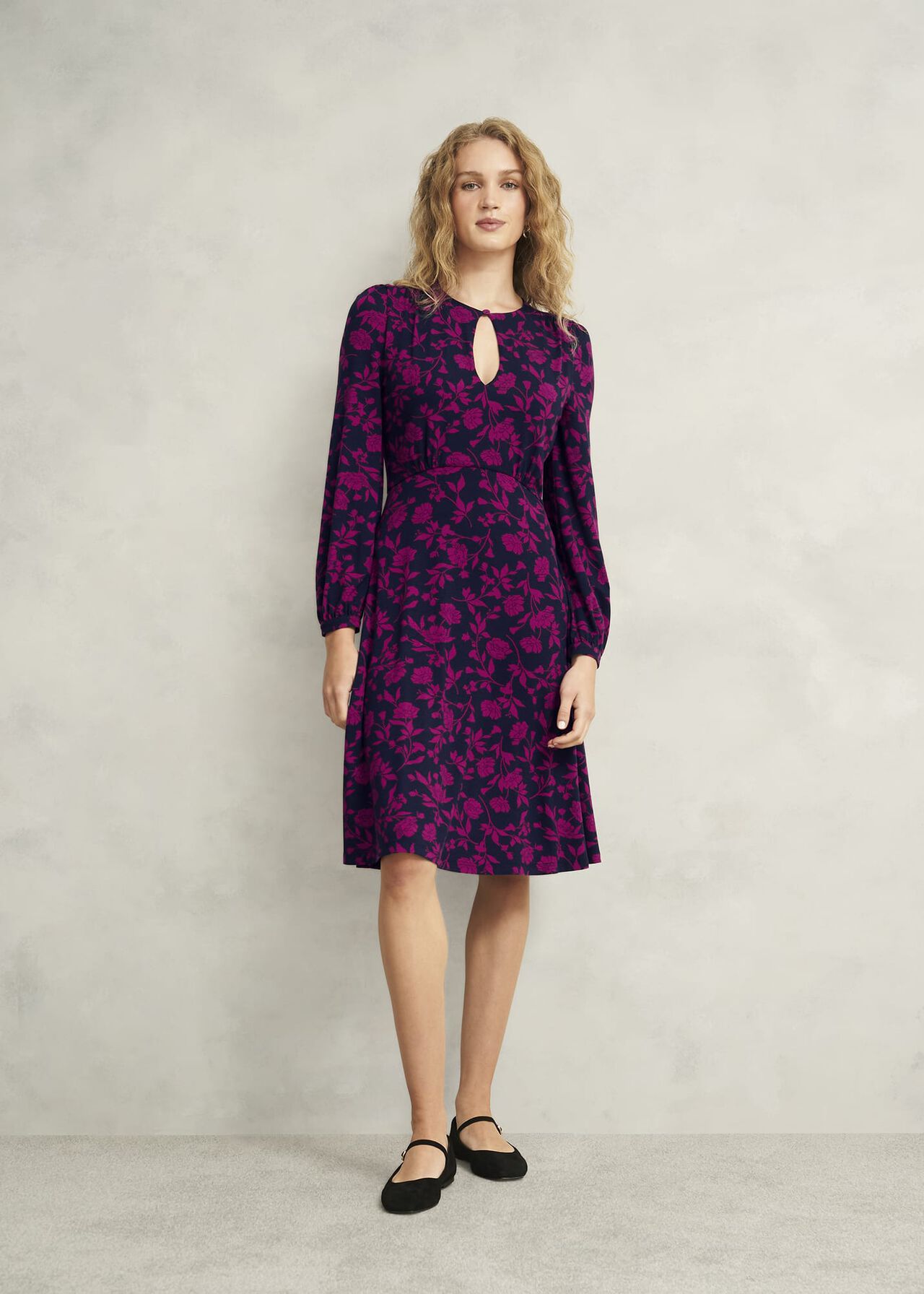 Hobbs Grace Jersey Dress