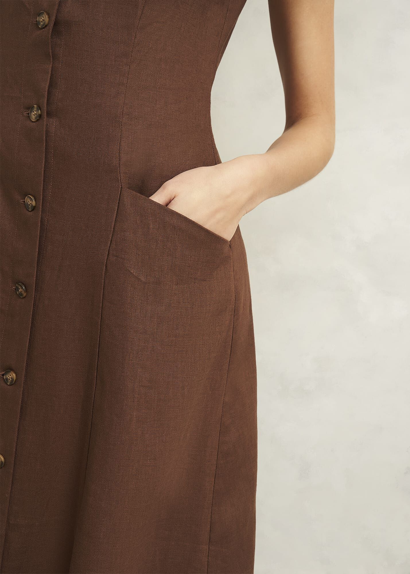 HOBBS LONDON カルメン リネン ドレス Carmen Dress | Hobbs UK |