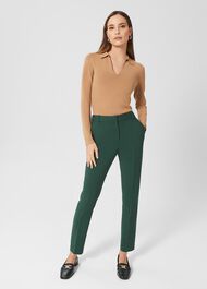 Petite Suki Trousers, Rich Sage Green, hi-res