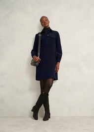 Lena Dress, True Navy, hi-res