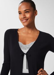 Kate Tie Cardigan, Navy, hi-res
