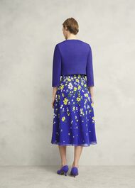 Elize Textured Jacket, Allium Blue, hi-res
