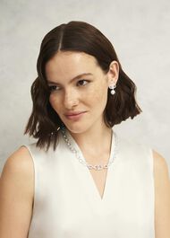 Bette Chain Silver Plated Necklace, Silver, hi-res