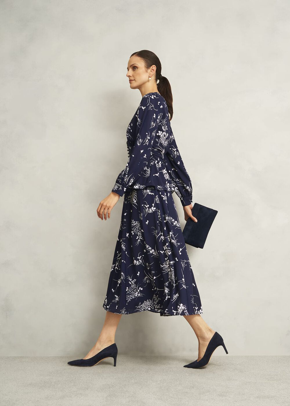 Brielle Skirt, Midnight Multi, hi-res