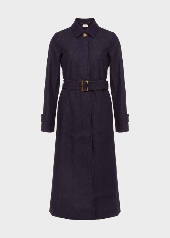 Carrie Denim Trench