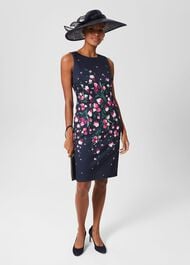 Nicola Fascinator, Midnight, hi-res