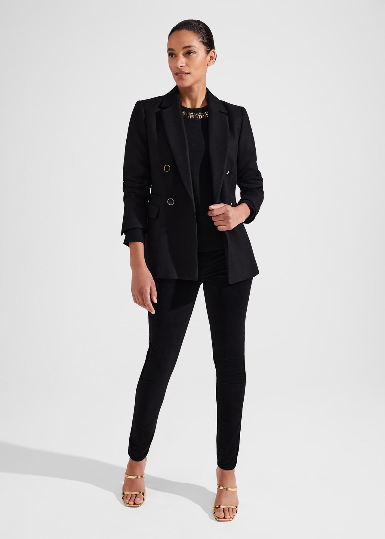Alora Sweater With Wool, Black, hi-res