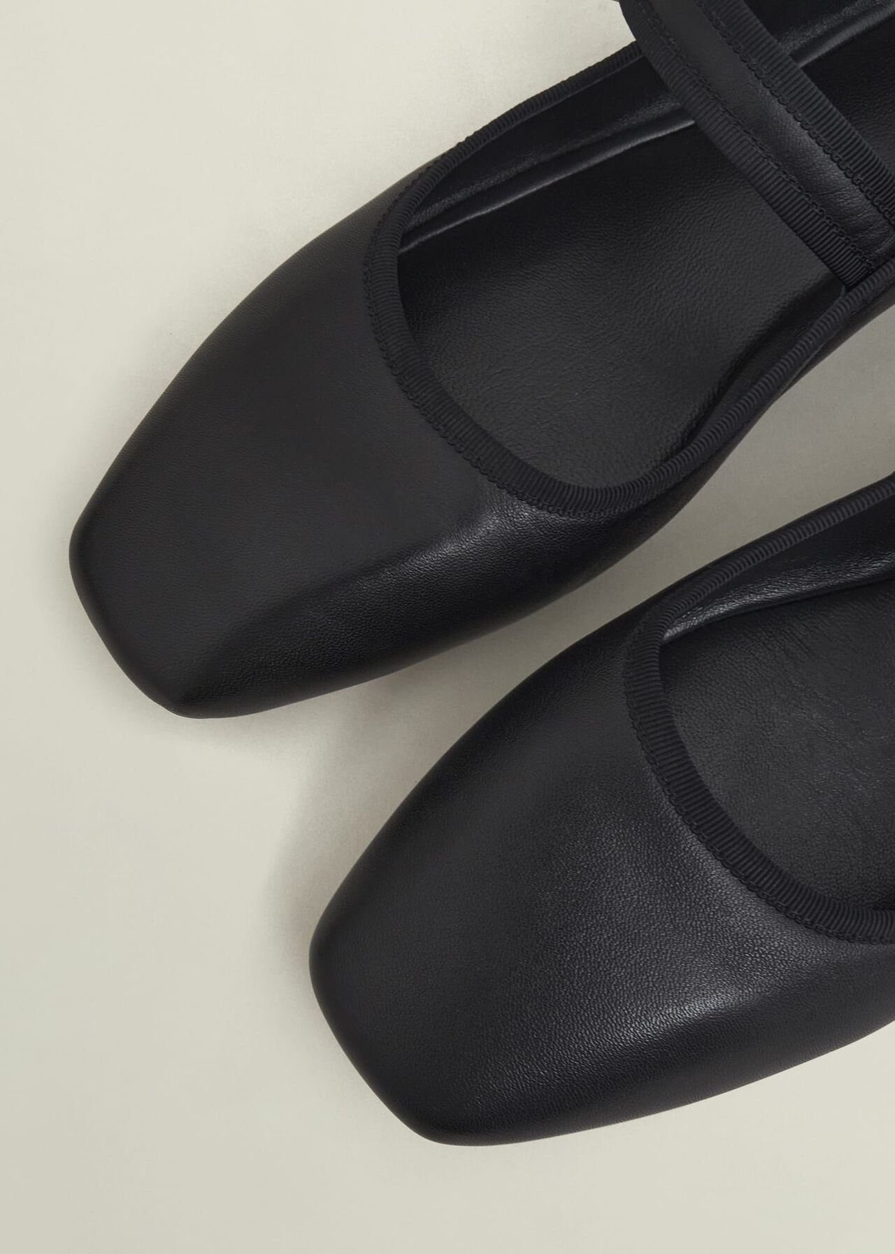 Clara Leather Mary Janes, Black, hi-res