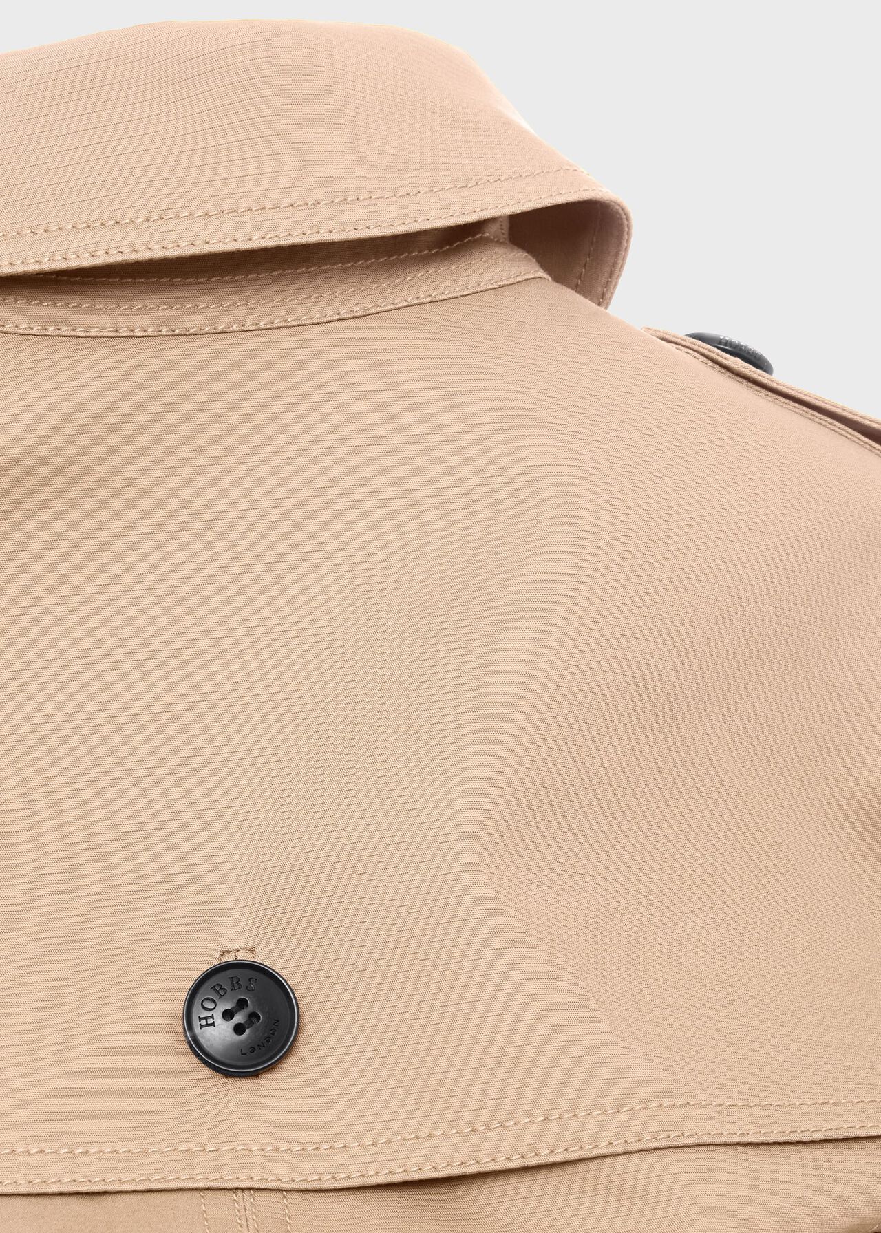 Saskia Water Resistant Trench Coat, Tan, hi-res