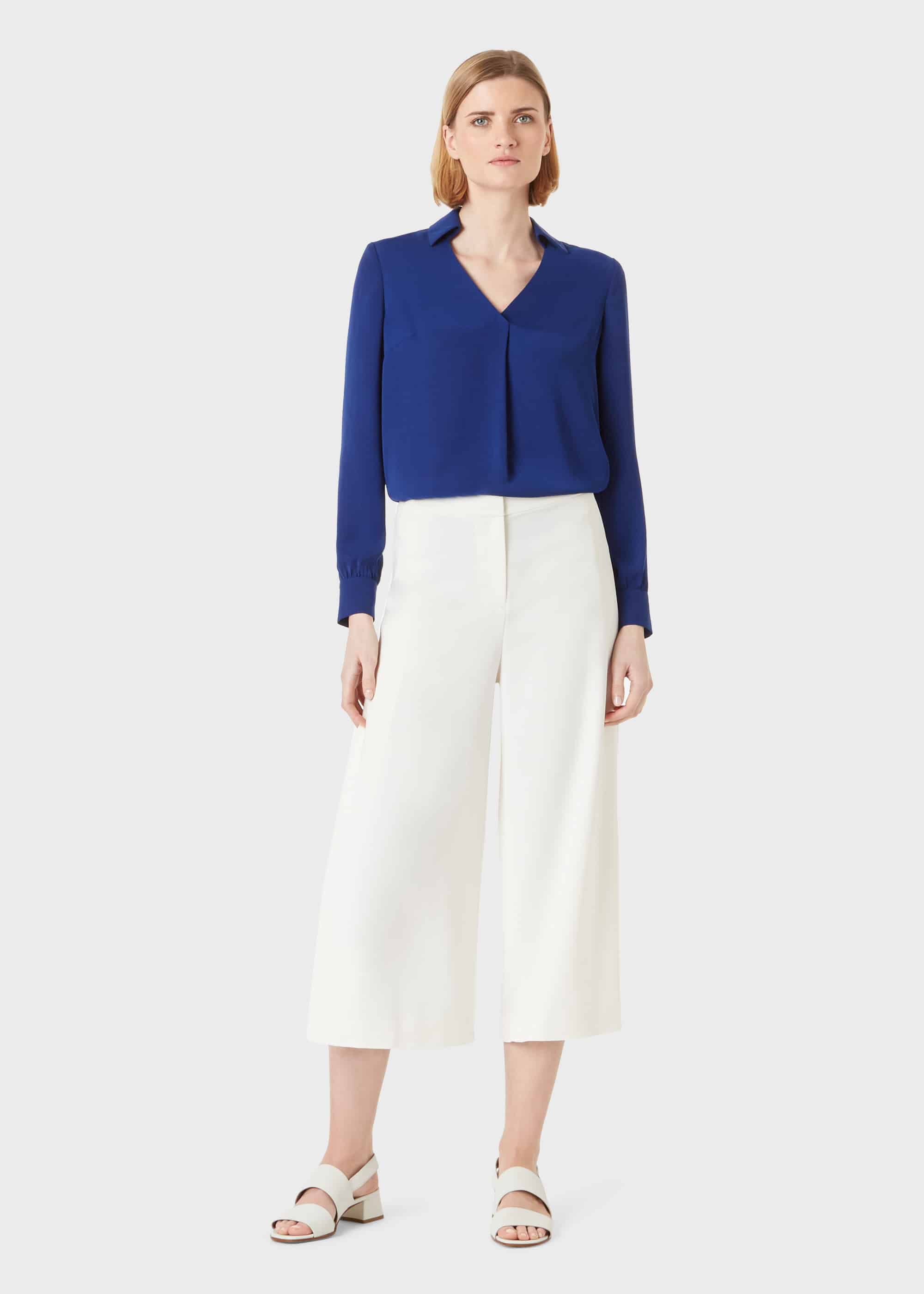 Louisa Cropped Trousers With Stretch