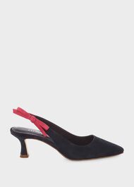 Julia Slingback, Navy Multi, hi-res