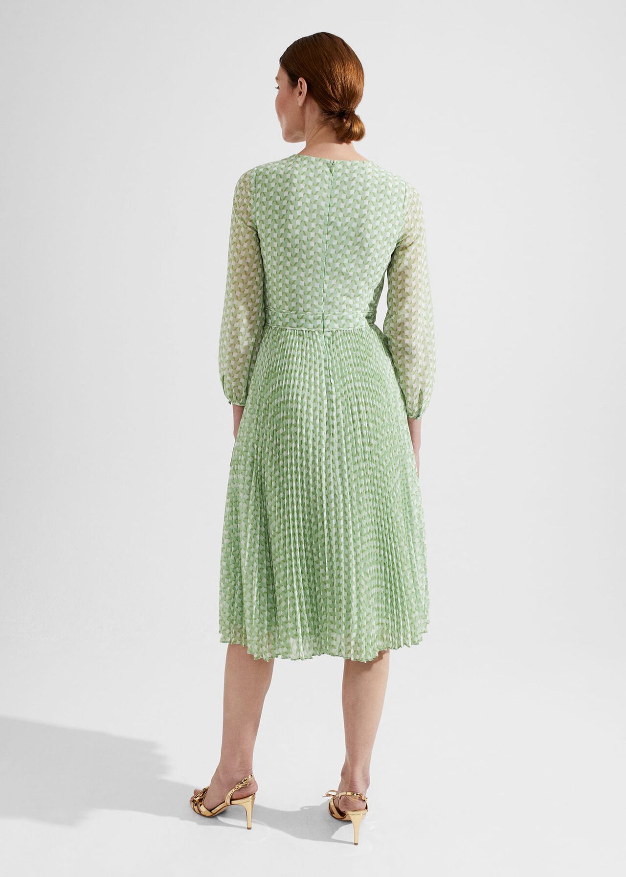 Petite Salma Dress, Green Multi, hi-res