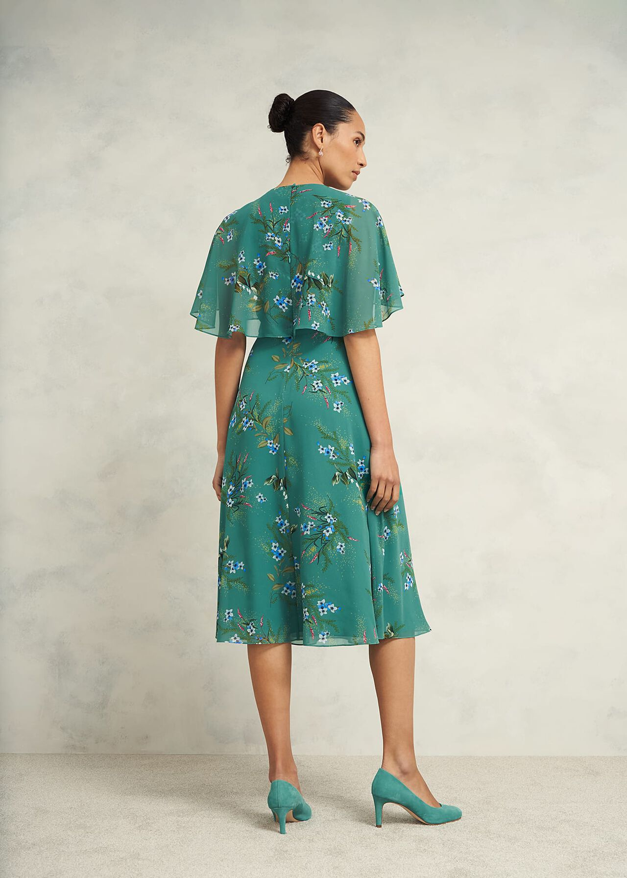Jaida Dress, Green Multi, hi-res
