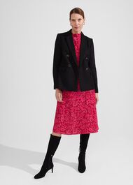 Eleanora Dress, Red Pink, hi-res