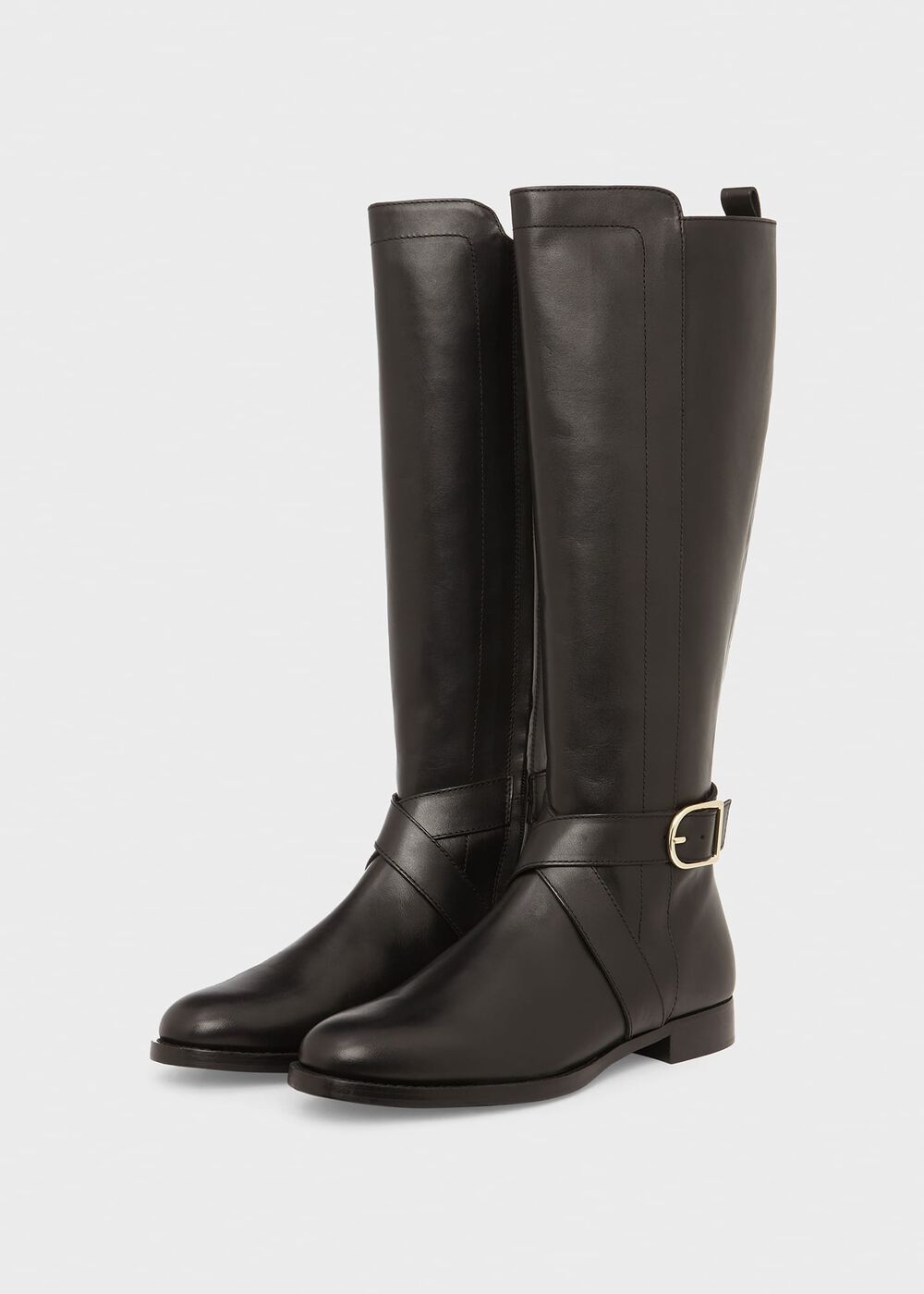 Lisette Knee Boots, Black, hi-res