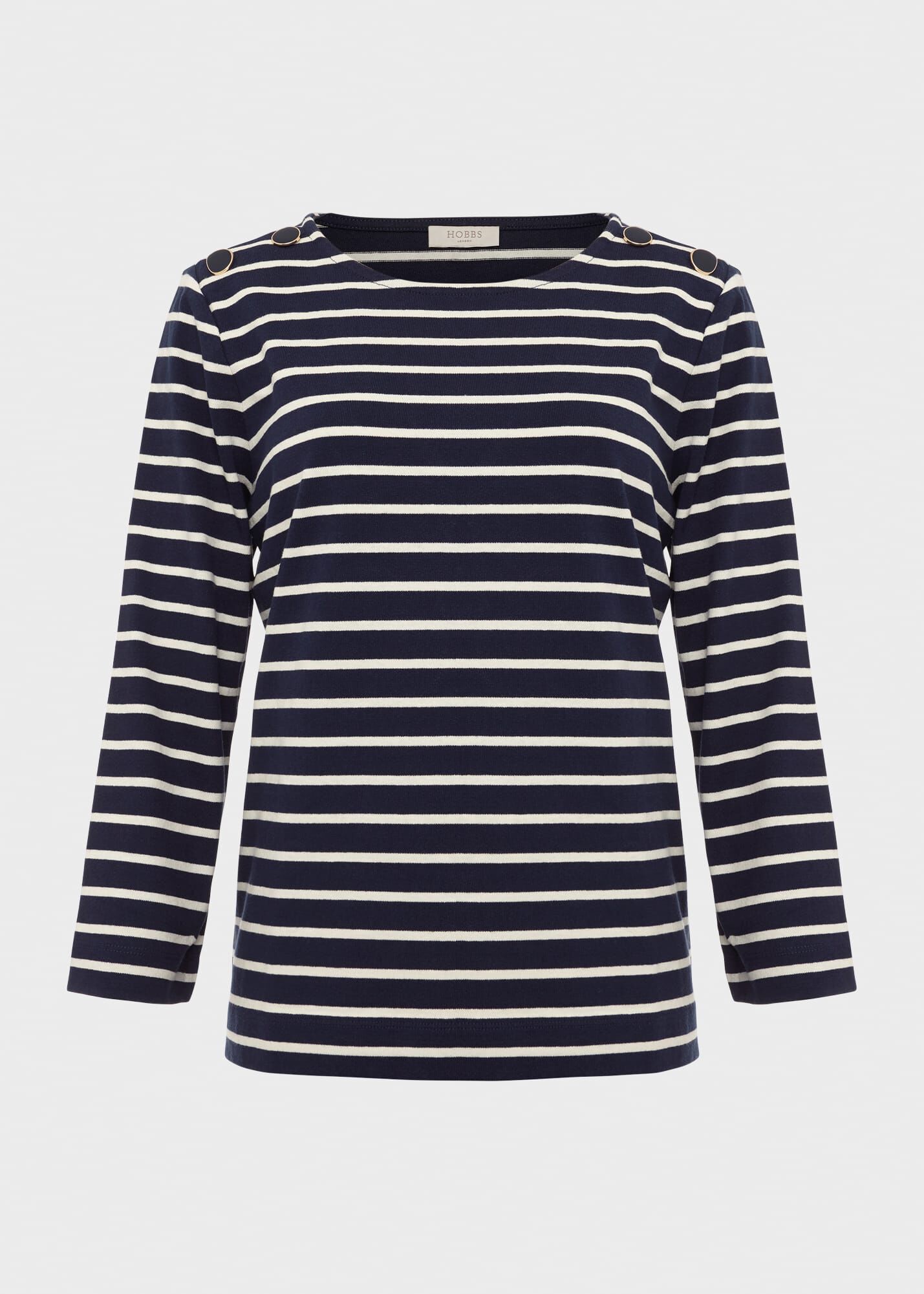 ホブズ HOBBS SONYA STRIPED TOP （NAVY IVORY） Sonya Striped Top | Hobbs US |