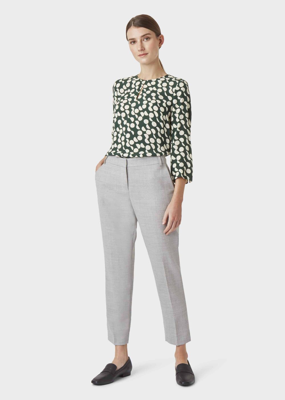 Alex Blouse, Green Stone, hi-res