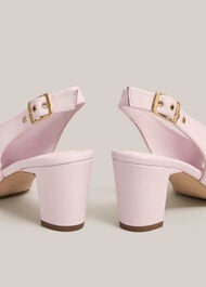 Kali Leather Sandals, Pale Pink, hi-res