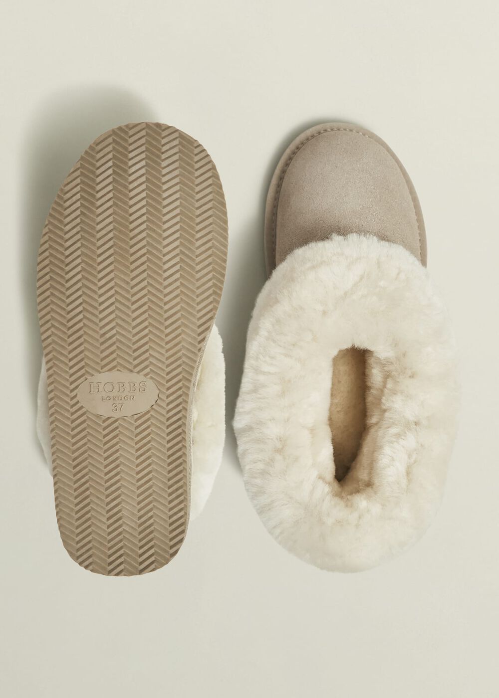 Zora Slippers, Pale Gold, hi-res