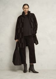 Mali Crew Neck Jumper, Alder Brown, hi-res