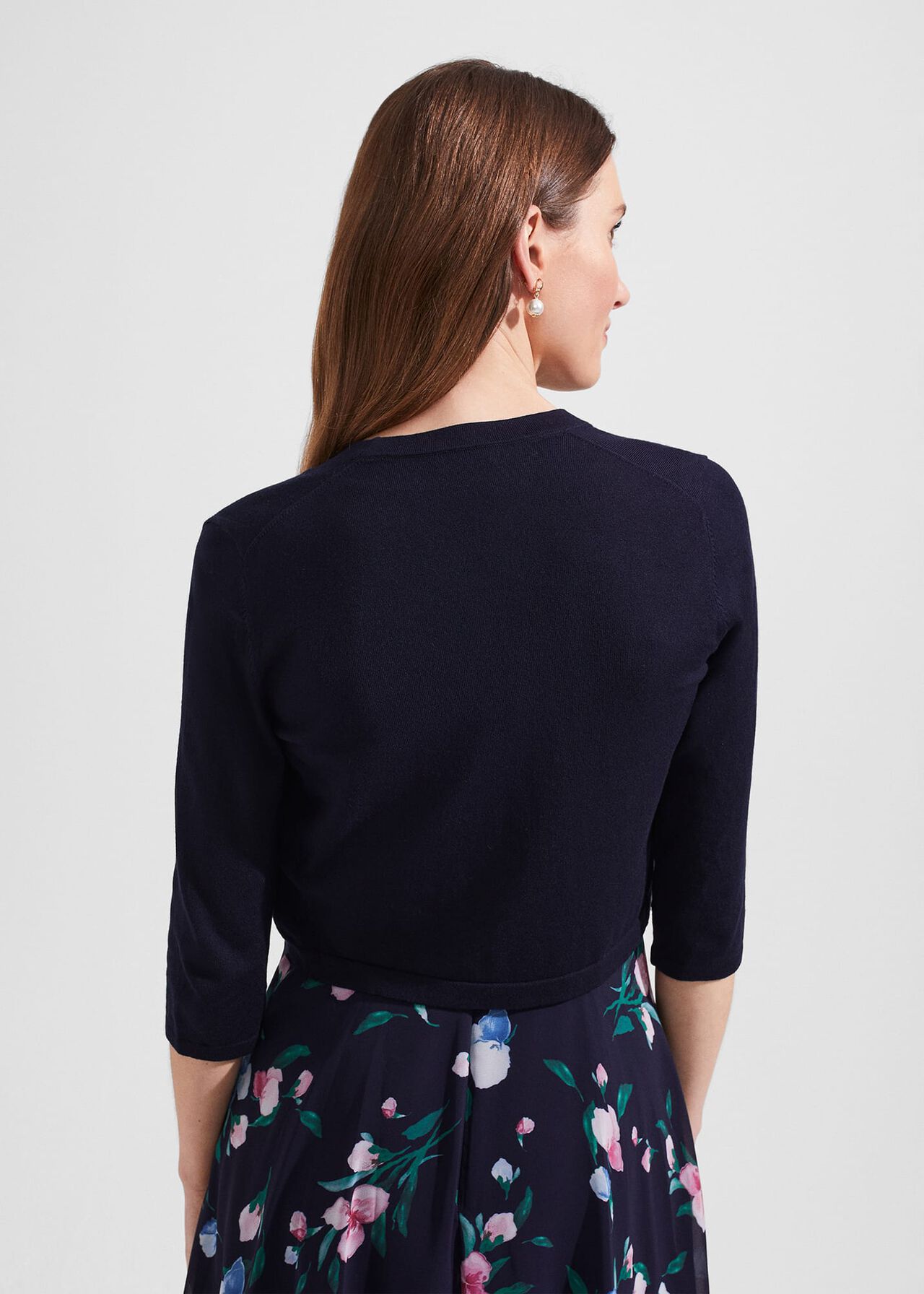 Carrie Bolero, Navy, hi-res