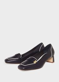 Carolina Block Heel, Navy, hi-res