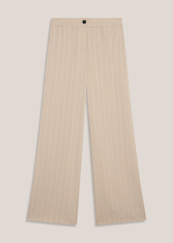 Hadley Linen Pinstripe Trousers