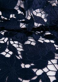 Pheobe Lace Dress, Pale Blue Navy, hi-res