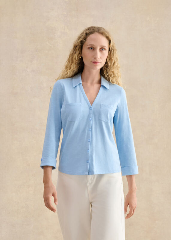 Zariah Cotton Slub Shirt