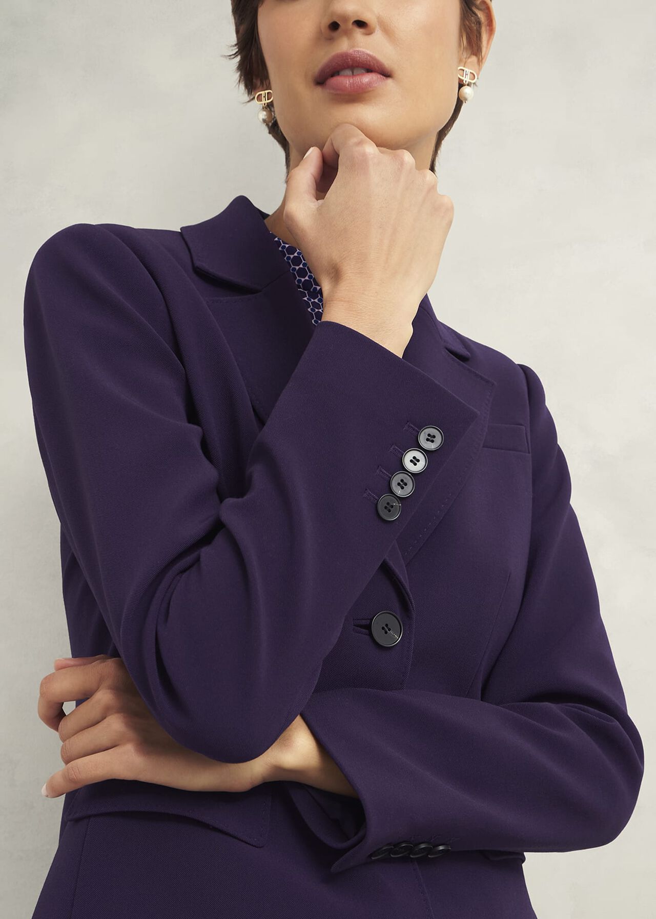 Fenella Jacket, Grape Purple, hi-res