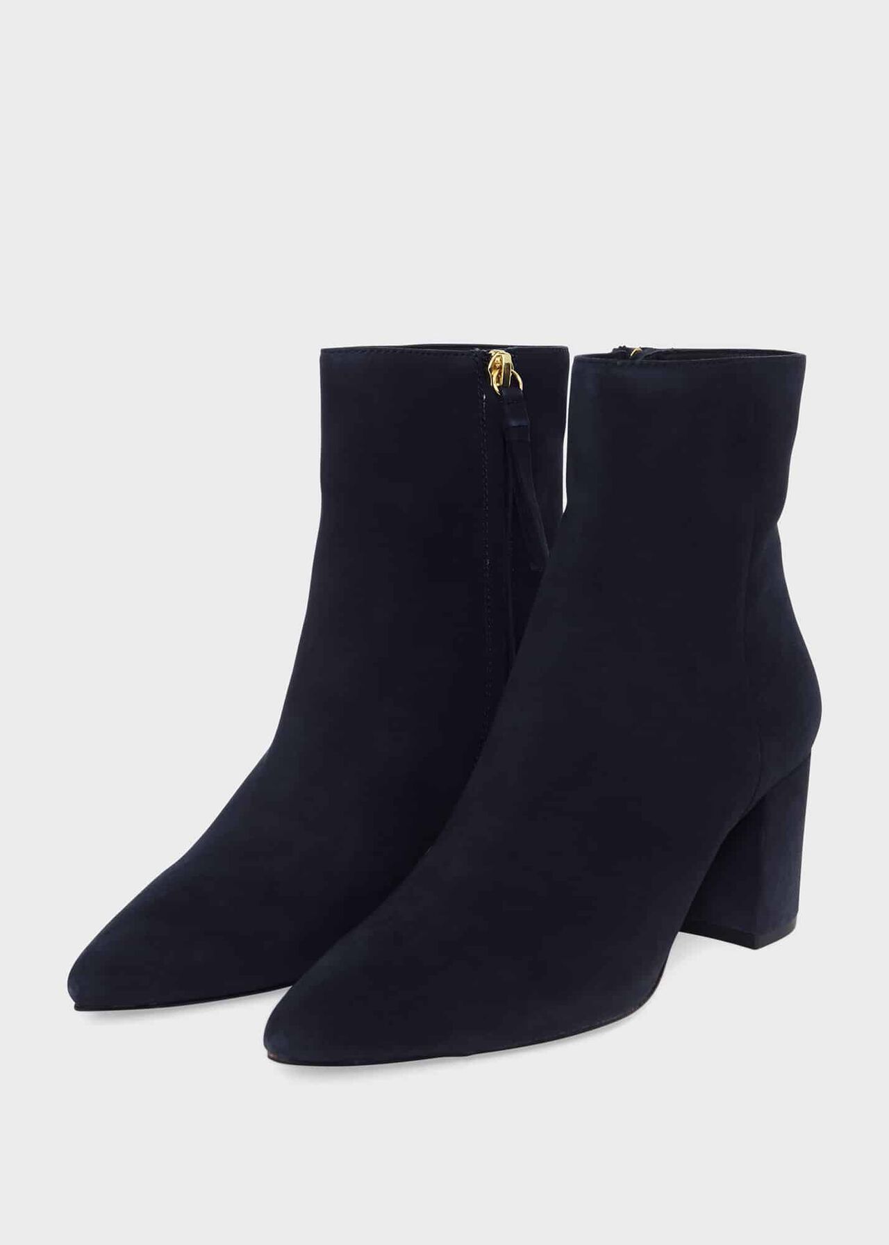 Lyra Ankle Boots, Navy, hi-res