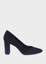 Sheri Court Shoes, Navy, hi-res