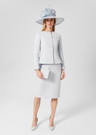 Kensington Clutch, Ice Blue Tweed, hi-res