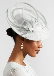 Shona Fascinator, Sage Green, hi-res