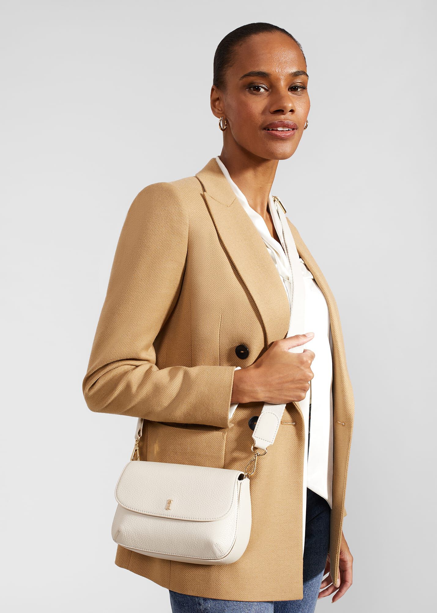 Huntingdon leather crossbody bag deals