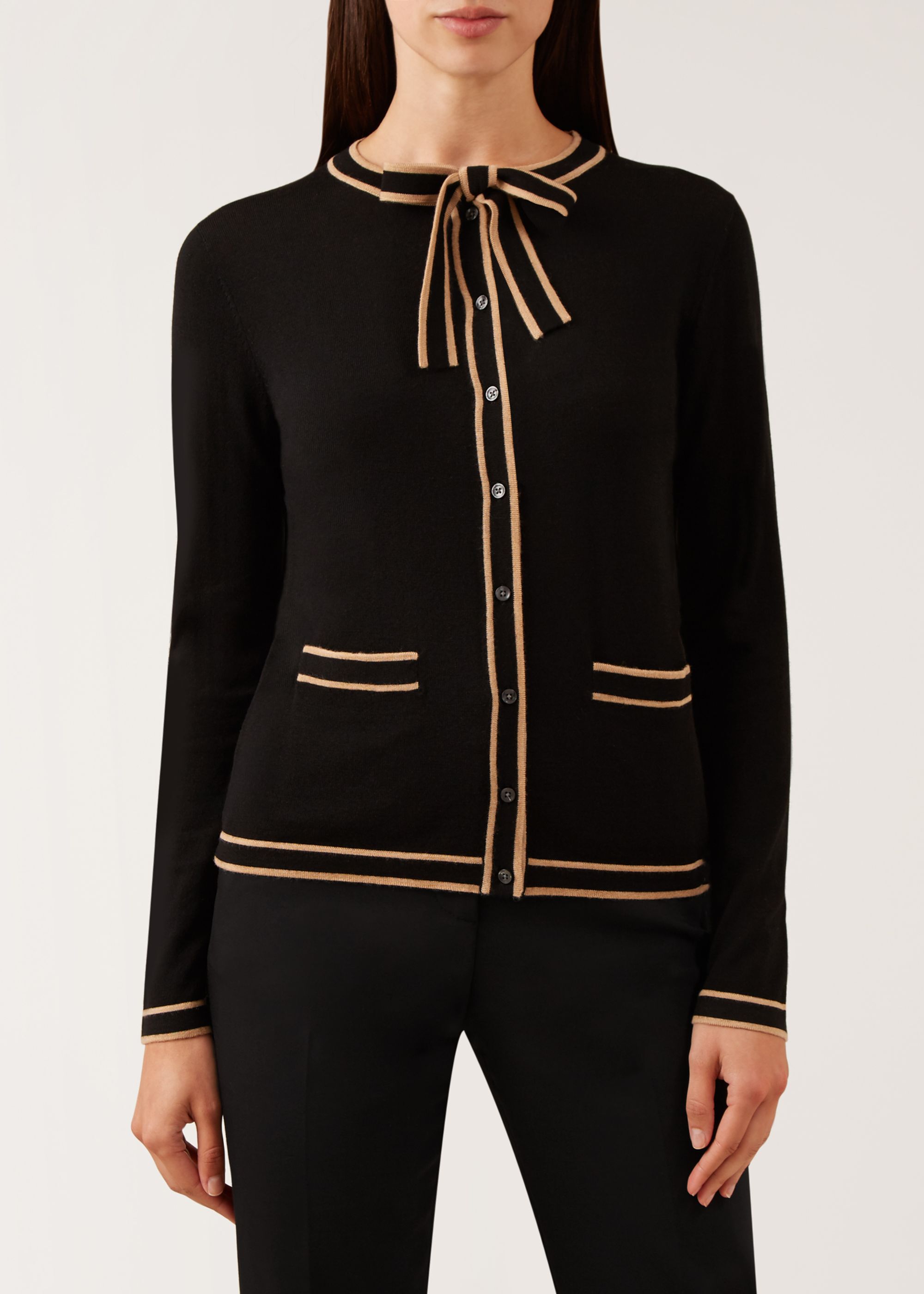 hobbs black cardigan