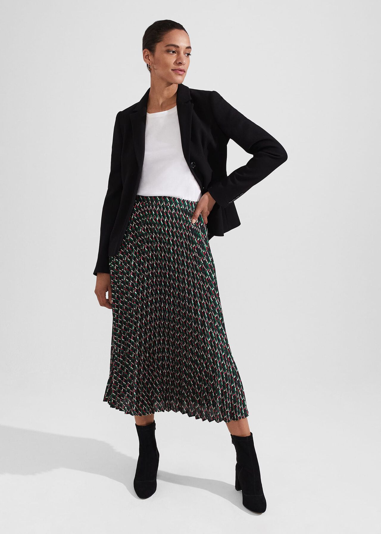 Kayla Skirt, Black Multi, hi-res