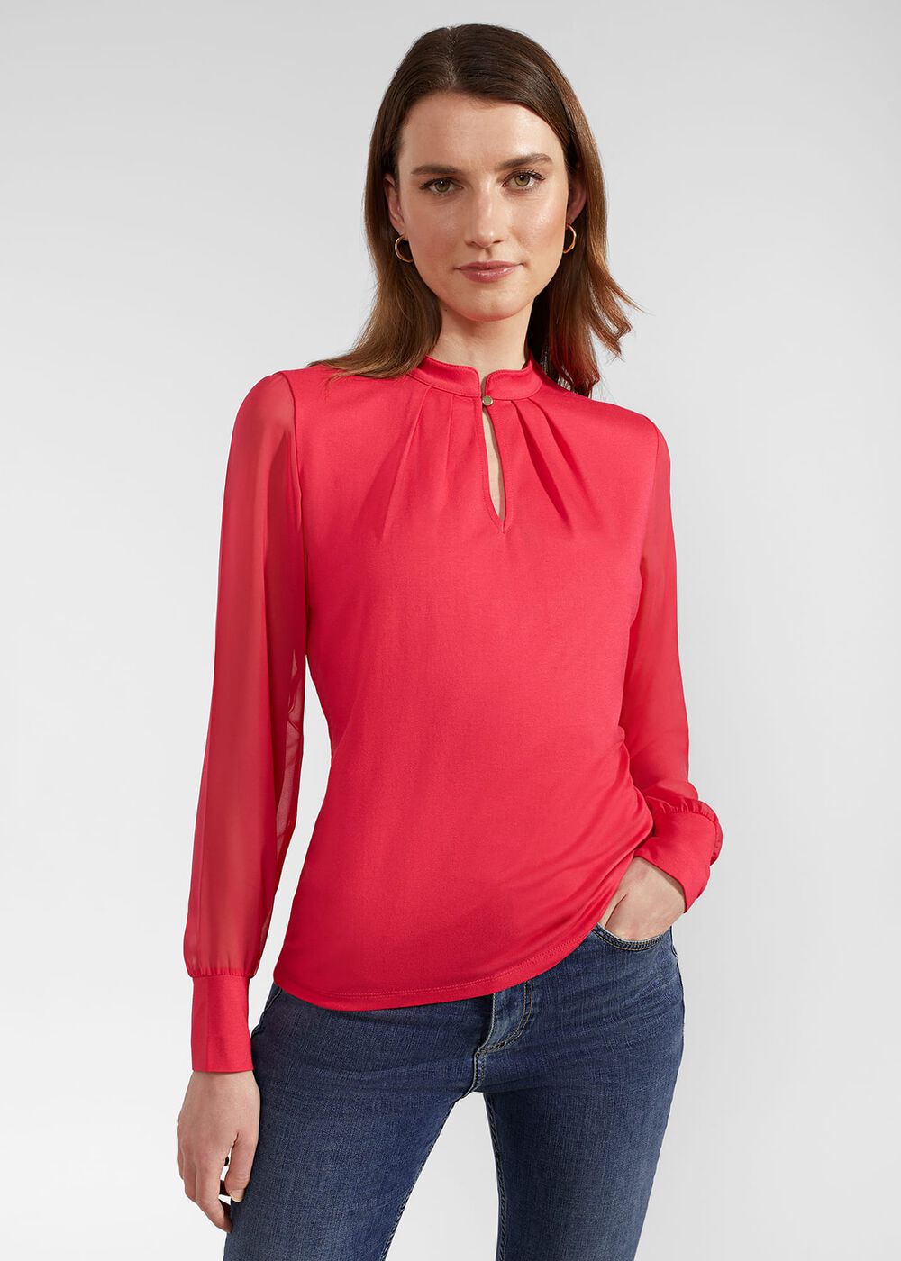 Margot Top, Rouge Pink, hi-res