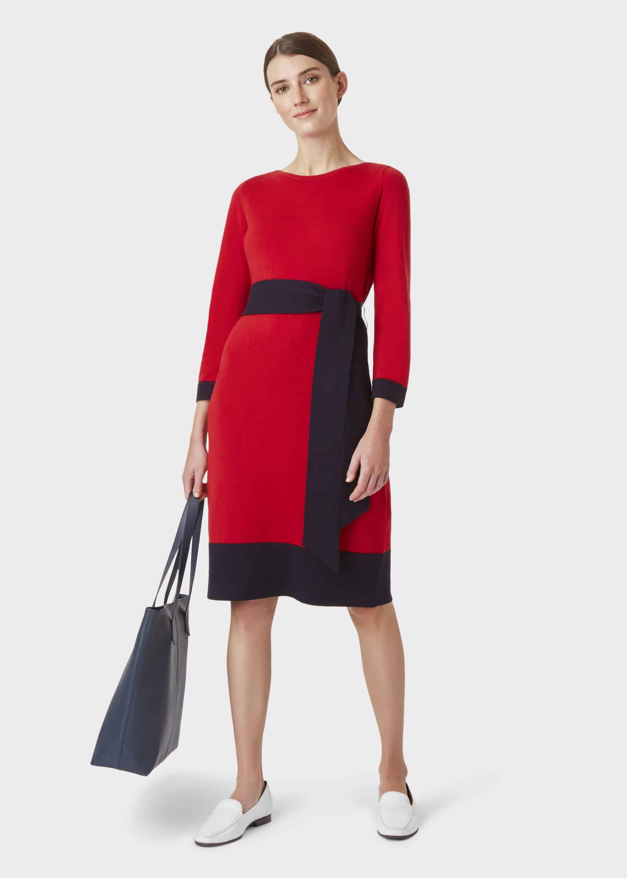 Hobbs ellen knitted dress Clearance