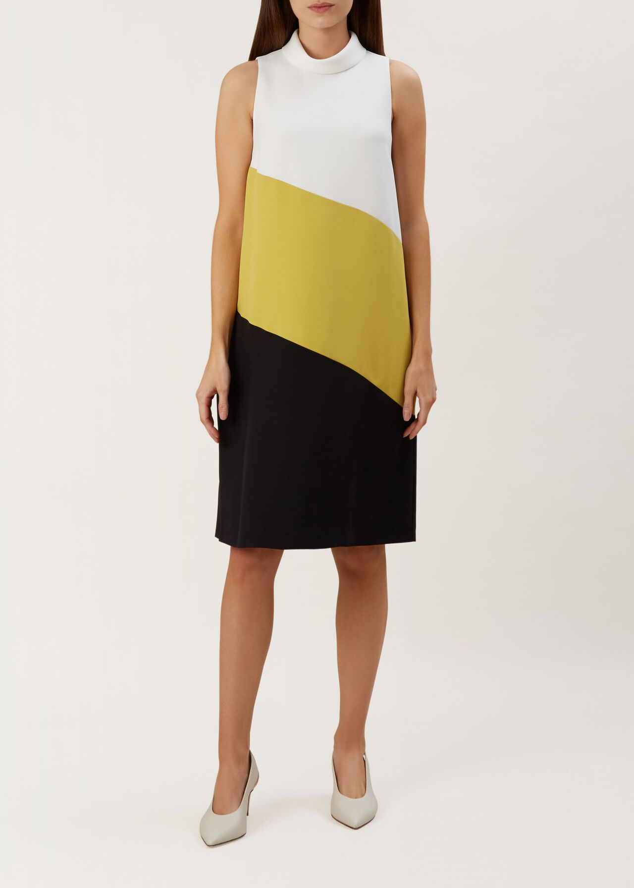 Cecile Dress, Ivry Chartreuse, hi-res