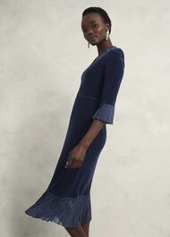 Petite Mary Dress, Riverside Blue, hi-res