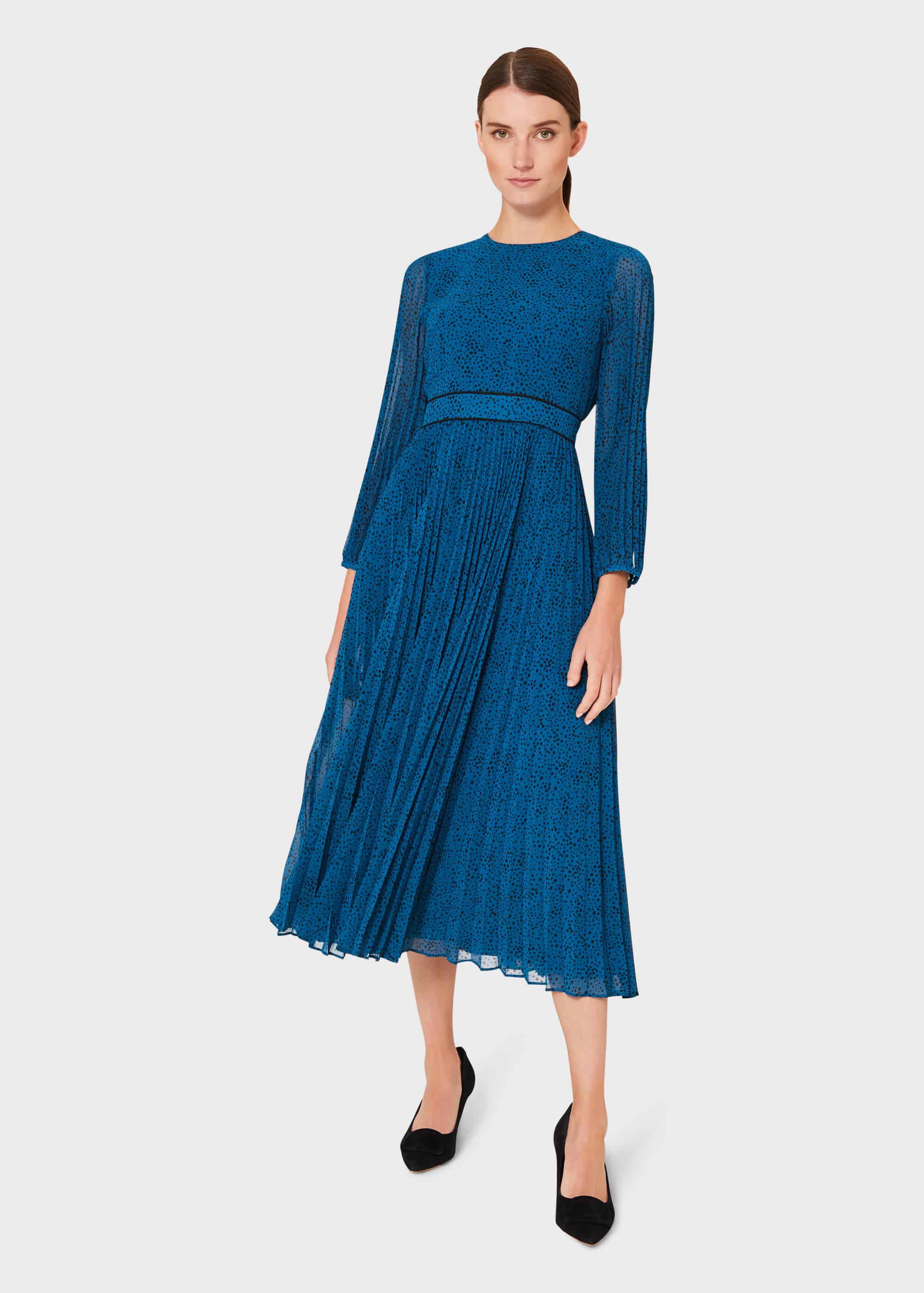 pleated dress petite