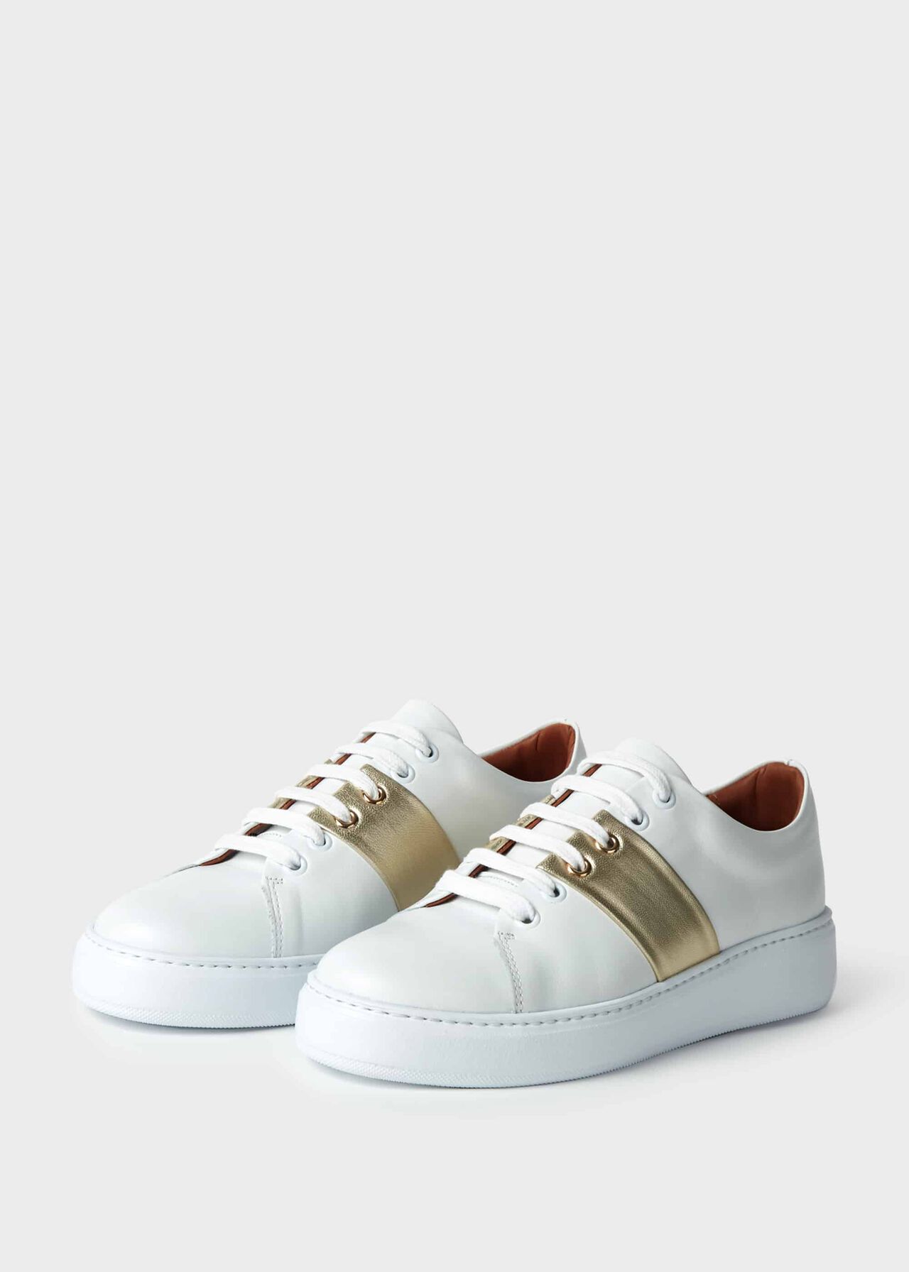 Cleo Sneakers, White Gold, hi-res