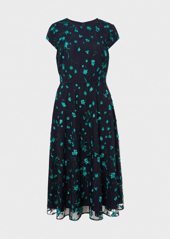 Tia Embroidered Dress