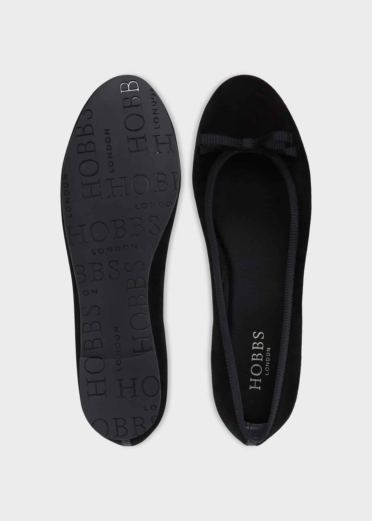 Flo Ballet Flats, Black, hi-res