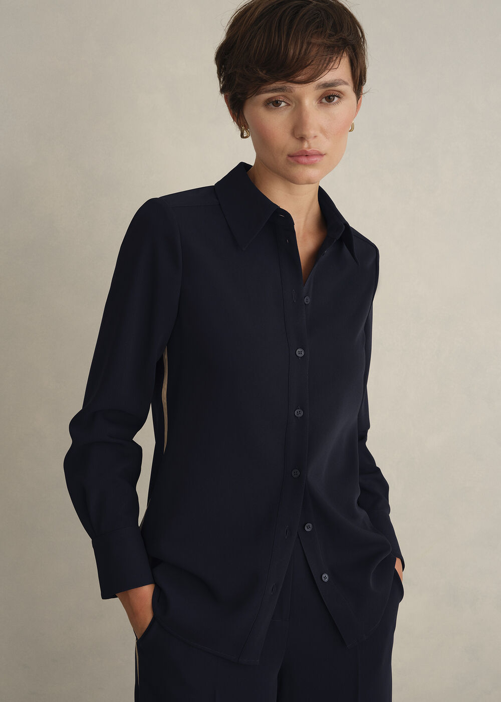 Hadley Shirt, Navy, hi-res