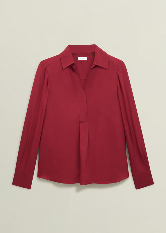 Marie Satin Blouse