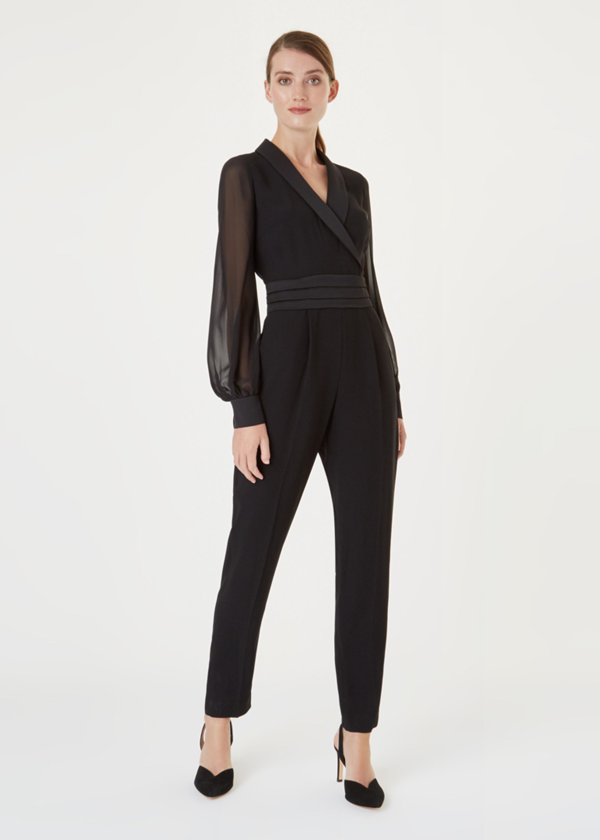 black jumpsuit formal