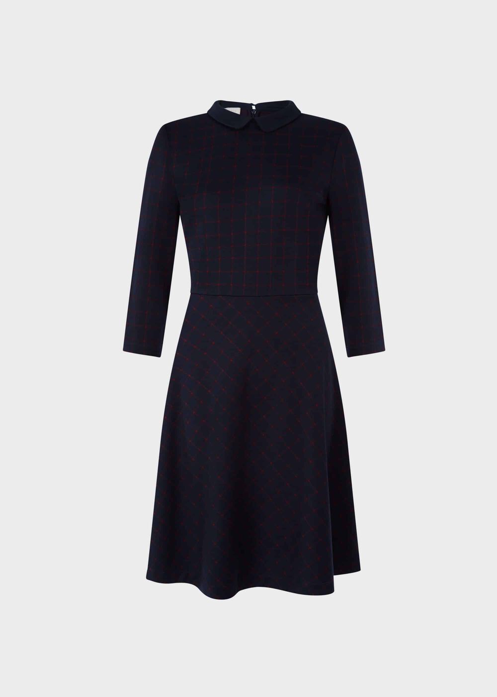 Lillith Dress, Navy Red, hi-res
