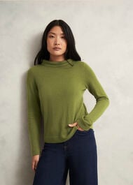 Audrey Jumper, Moss Green, hi-res